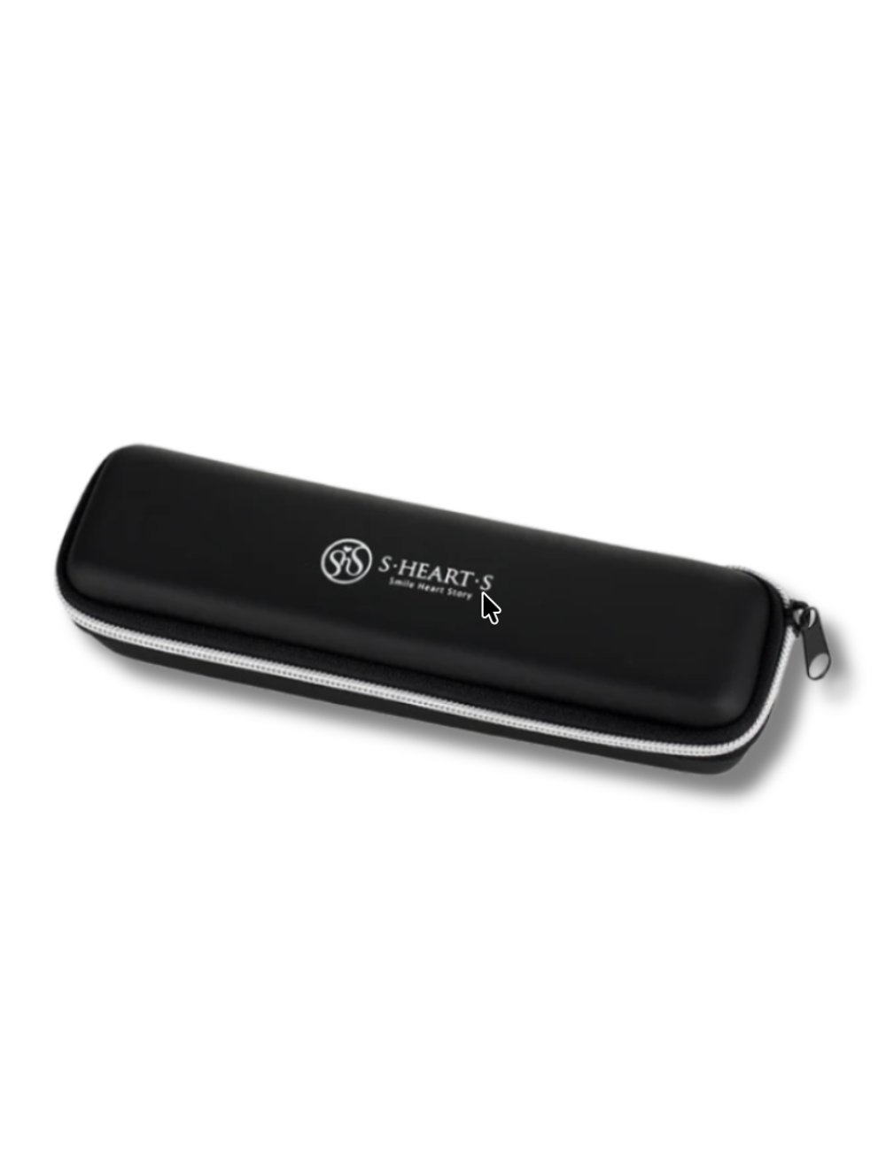 S-Heart-S Semi-hard Comb Case Black For Long Brushes